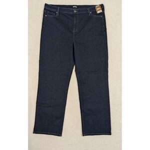 Buffalo David Bitton Alyssa High Rise Straight Leg Stretch Jeans Size 18/38